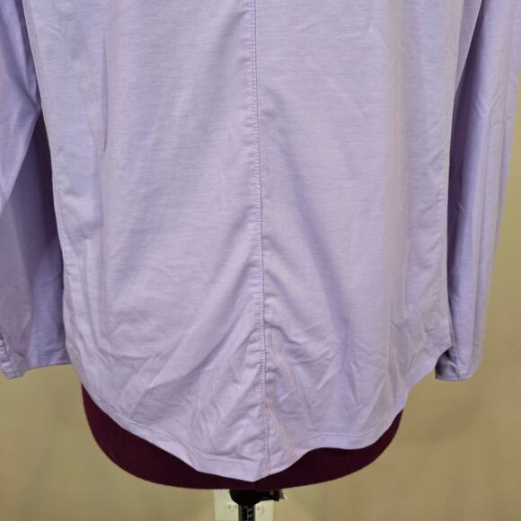 Women's All in Motion Purple Long Sleeve Open Back Athletic Top | Size Medium - Picture 8 of 9